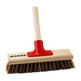 Josco - Broom Outdoor Deck & Tile Scrub 250 with Handle Poly | JBDTS25H